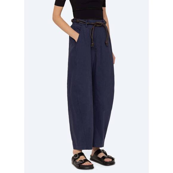 NEW SEA adele sports wear pants in navy - Picture 6 of 10